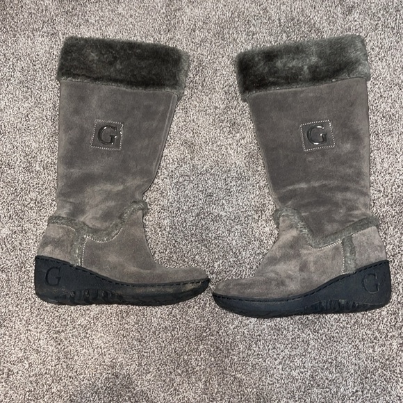 Guess Women's Grey Boots - Picture 6 of 7